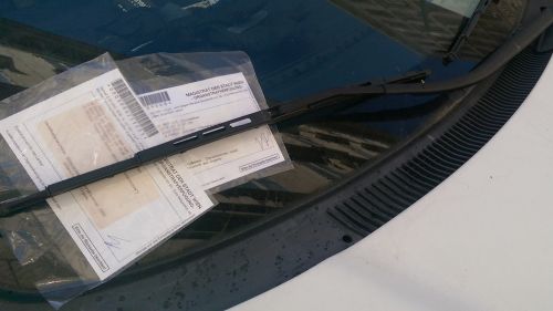 Penalty Ticket for Parking Wrong in Vienna © echonet.at / rv