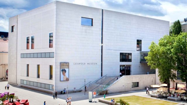 Leopold Museum Streetview Vienna © Leopold Museum / Julia Spicker